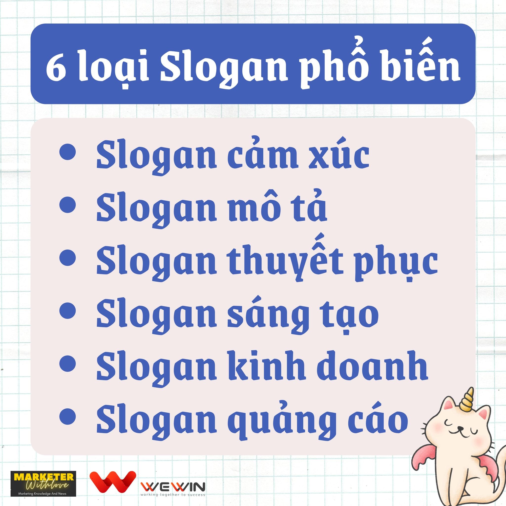 6 loại slogan phổ biến