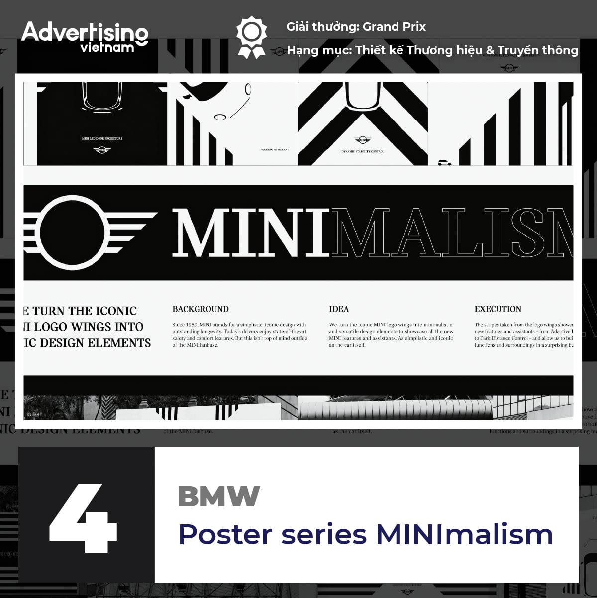 BMW Poster series MINImalism
