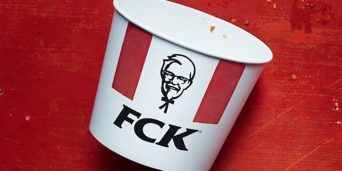 KFC "FCK"