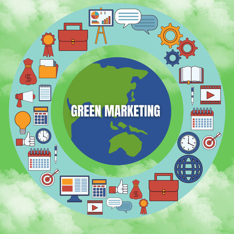 Tốc độ phủ sóng của Green Marketing khiến nhiều người phải ngỡ ngàng (Nguồn Internet)